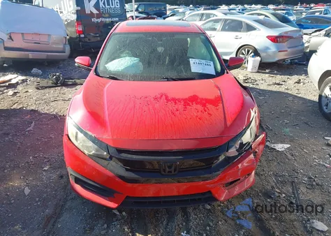 2017 Honda Civic Ex из США, поврежденный, VIN 2HGFC2F75HH534735